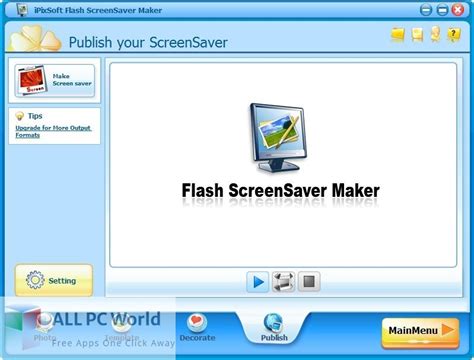 Download IPixSoft Flash ScreenSaver